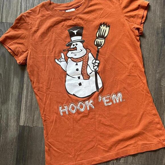 Hook Em university of Texas Longhorns tee - Picture 1 of 5